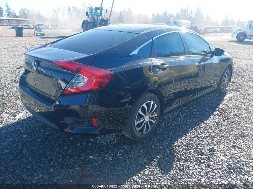 VIN 19XFC2F52GE229393 2016 Honda Civic, LX no.4