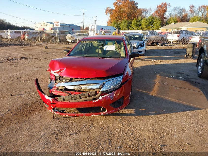 2010 Ford Fusion S VIN: 3FAHP0GA9AR115684 Lot: 40810426