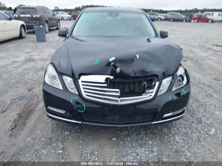 2012 Mercedes-Benz E 350 VIN: WDDHF5KB7CA536431 Lot: 40810432