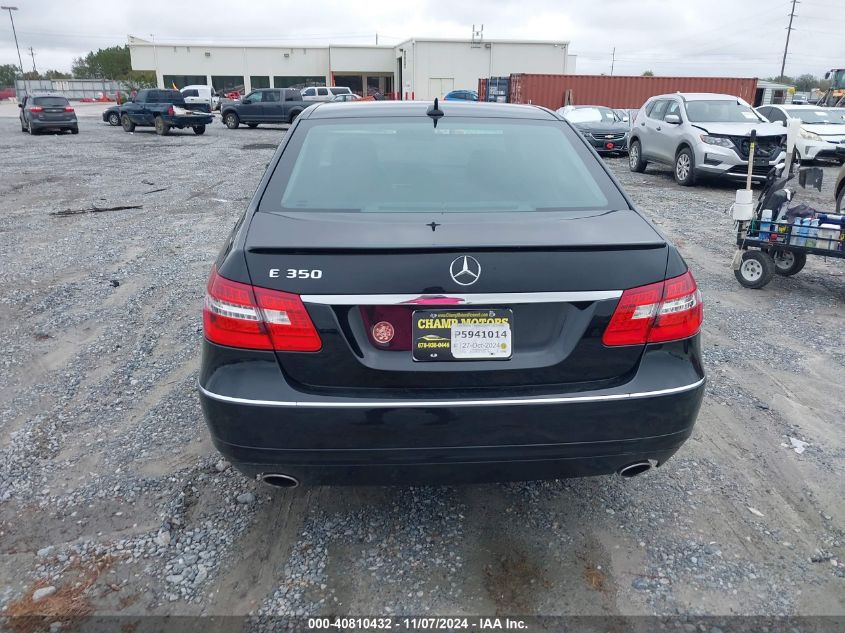 2012 Mercedes-Benz E 350 VIN: WDDHF5KB7CA536431 Lot: 40810432