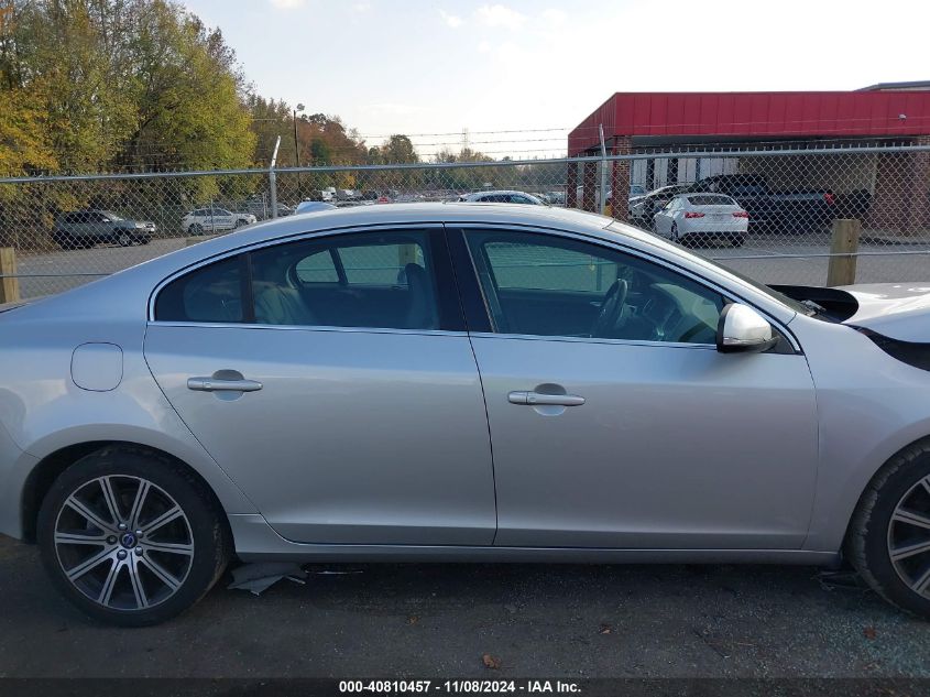 2016 Volvo S60 Inscription T5 Drive-E Premier VIN: LYV402FK6GB113356 Lot: 40810457