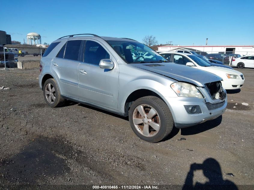 2010 Mercedes-Benz Ml 350 4Matic VIN: 4JGBB8GB1AA580309 Lot: 40810465