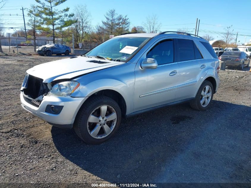 2010 Mercedes-Benz Ml 350 4Matic VIN: 4JGBB8GB1AA580309 Lot: 40810465