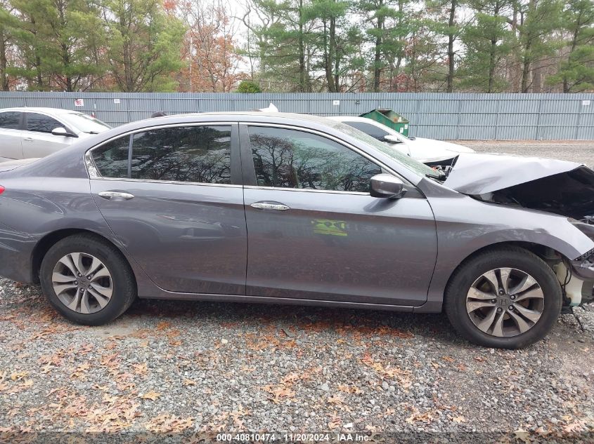 2015 Honda Accord Lx VIN: 1HGCR2F39FA235601 Lot: 40810474