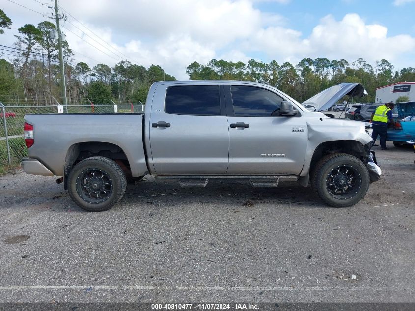 2018 Toyota Tundra Sr5 5.7L V8 VIN: 5TFDW5F10JX750942 Lot: 40810477