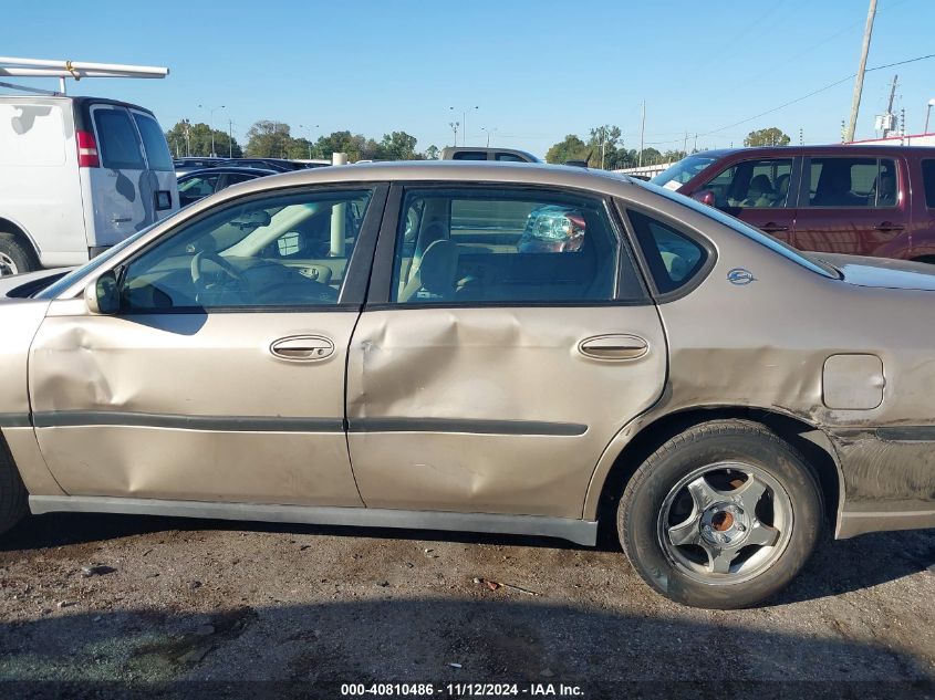 2005 Chevrolet Impala VIN: 2G1WF52E559334495 Lot: 40810486