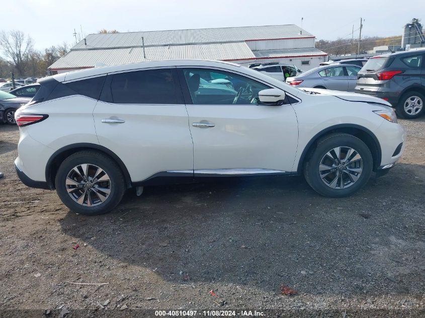 2016 Nissan Murano S VIN: 5N1AZ2MH9GN155130 Lot: 40810497