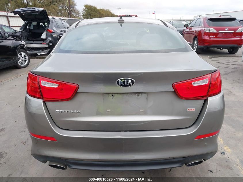 2015 Kia Optima Lx VIN: 5XXGM4A78FG441338 Lot: 40810526