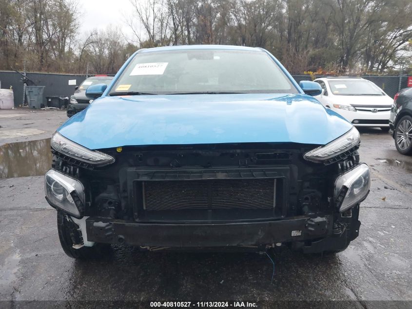 2019 Hyundai Kona Se VIN: KM8K1CAA6KU273305 Lot: 40810527