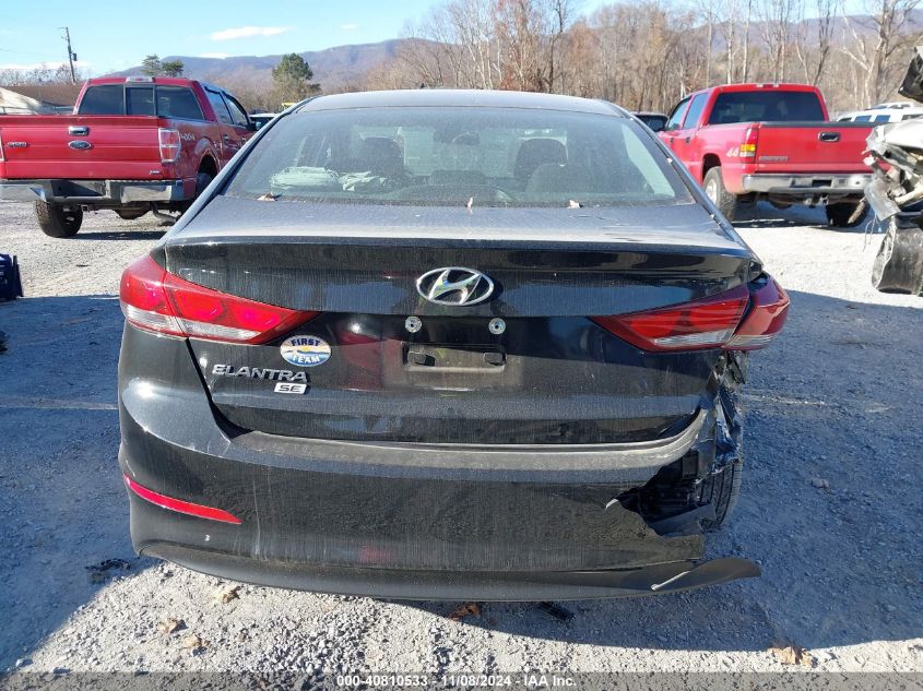 2018 Hyundai Elantra Se VIN: KMHD74LF8JU449484 Lot: 40810533