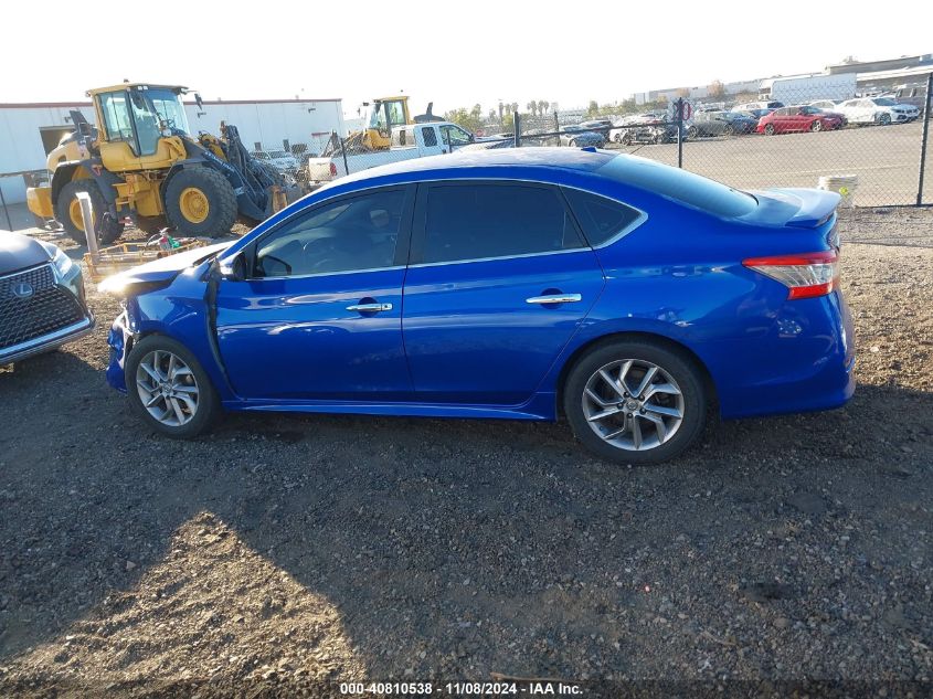 2015 Nissan Sentra Sr VIN: 3N1AB7AP7FY298843 Lot: 40810538