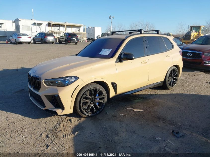 VIN 5YMJU0C02N9L70476 2022 BMW X5, X5 M no.2