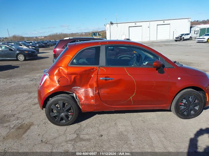 2012 Fiat 500 Pop VIN: 3C3CFFAR7CT229413 Lot: 40810557