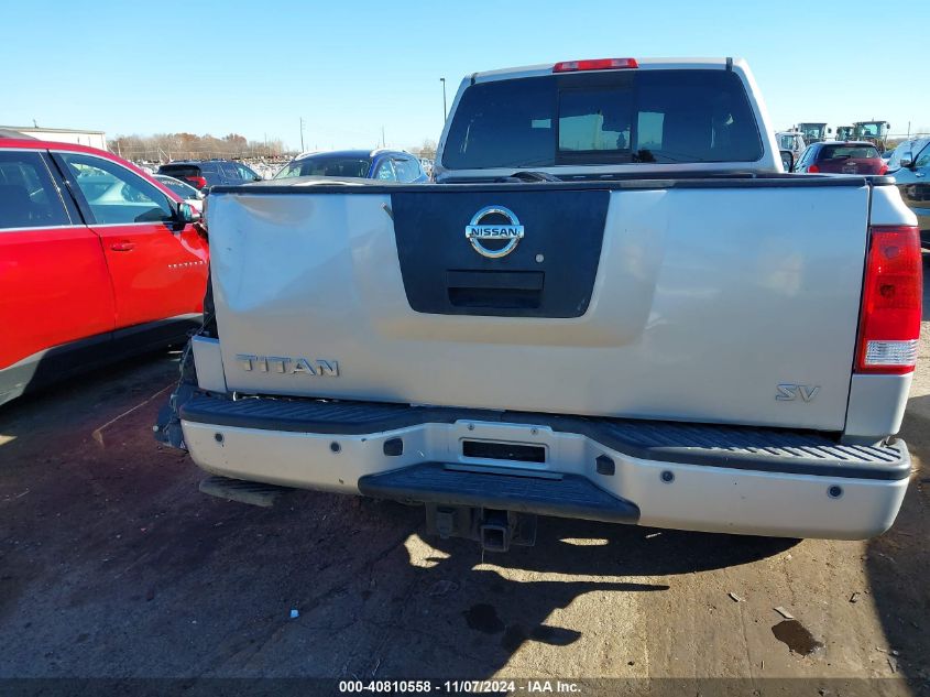 2012 Nissan Titan Sv VIN: 1N6AA0CA6CN312785 Lot: 40810558