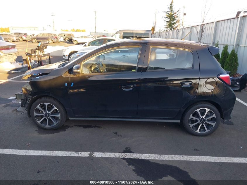 2023 Mitsubishi Mirage Se VIN: ML32AWHJ1PH000237 Lot: 40810568