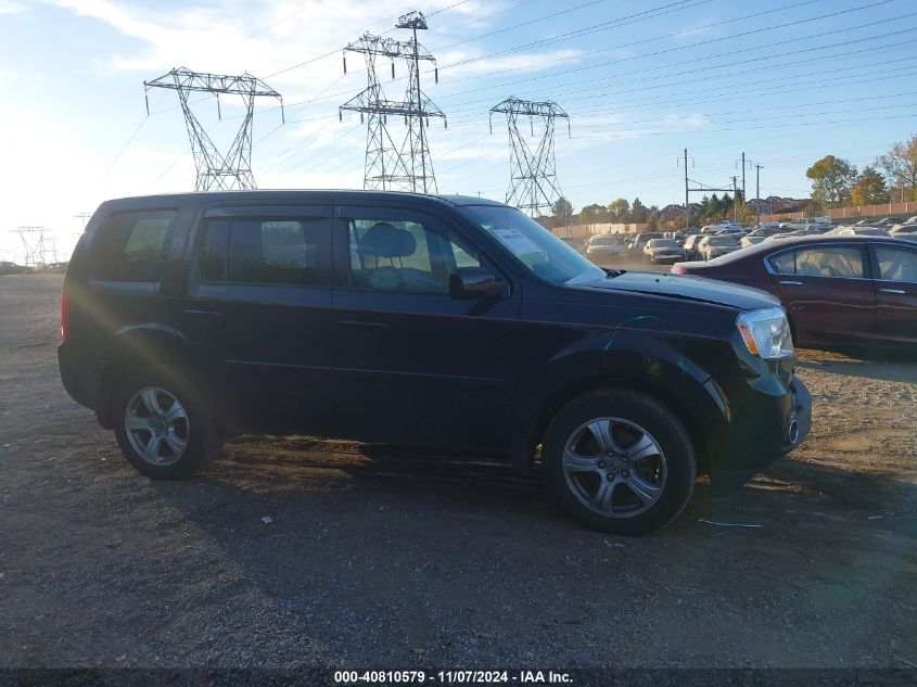 2014 Honda Pilot Ex-L VIN: 5FNYF4H74EB043694 Lot: 40810579