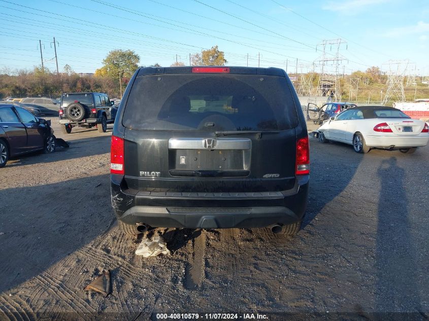 2014 Honda Pilot Ex-L VIN: 5FNYF4H74EB043694 Lot: 40810579