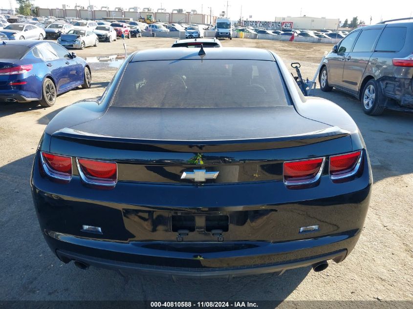 2013 Chevrolet Camaro 2Ls VIN: 2G1FA1E34D9139472 Lot: 40810588