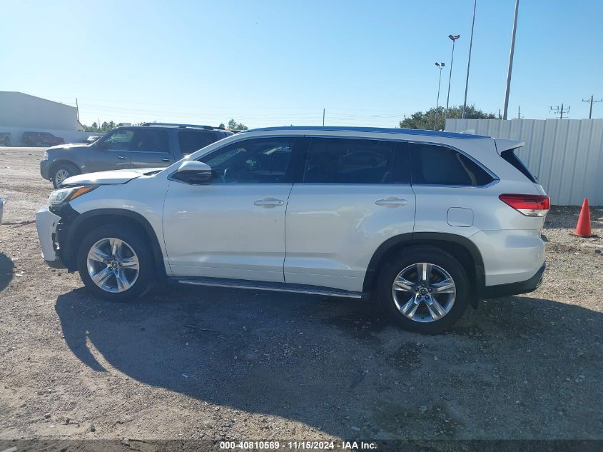 2018 TOYOTA HIGHLANDER LIMITED/LTD PLATINUM - 5TDYZRFH8JS284650