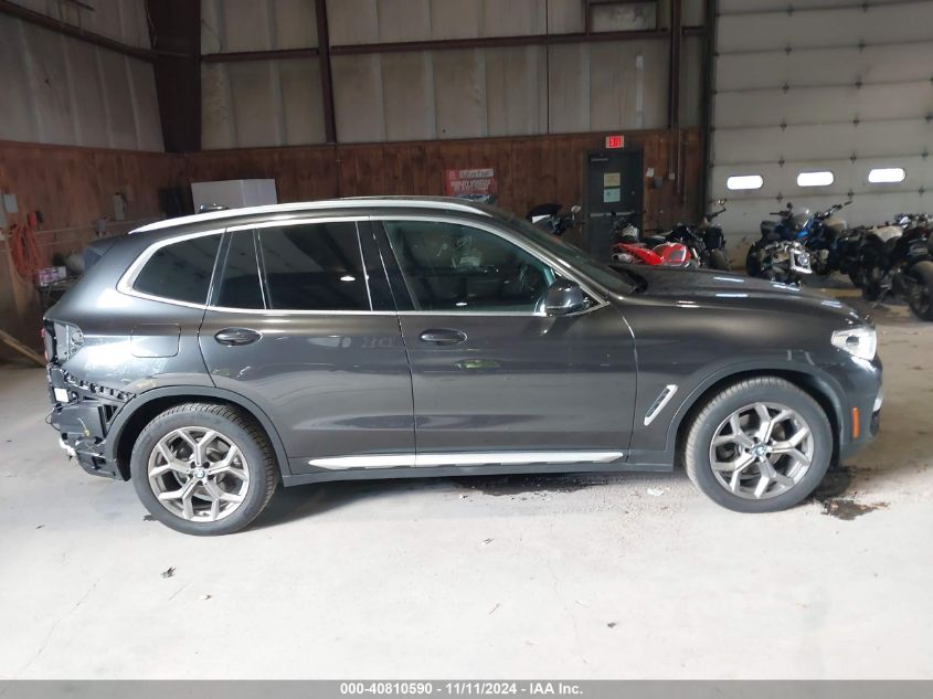 2020 BMW X3 xDrive30I VIN: 5UXTY5C0XL9C64620 Lot: 40810590