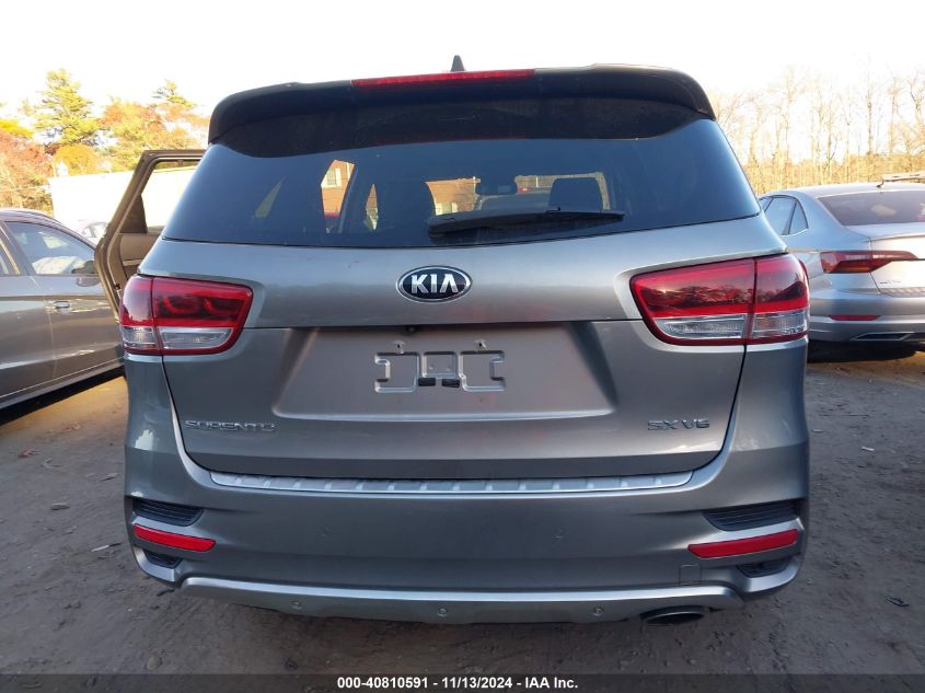 2016 KIA SORENTO 3.3L SX - 5XYPKDA55GG170482