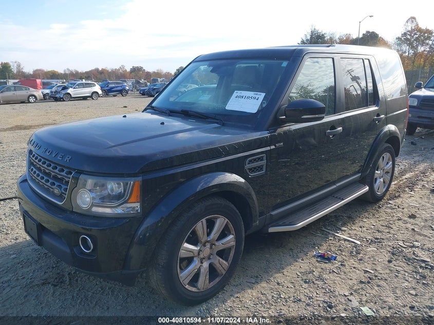 Vin: salag2v6xfa748484, lot: 41300160, land rover lr4 20152