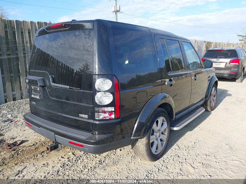 Vin: salag2v6xfa748484, lot: 41300160, land rover lr4 20154