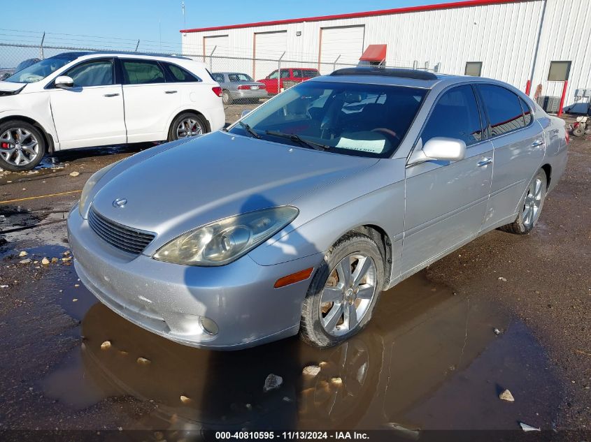 2005 Lexus Es 330 VIN: JTHBA30GX55066178 Lot: 40810595