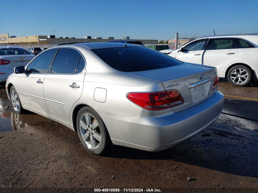 2005 Lexus Es 330 VIN: JTHBA30GX55066178 Lot: 40810595