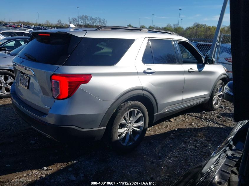 2020 Ford Explorer Xlt VIN: 1FMSK7DH8LGB43541 Lot: 40810607