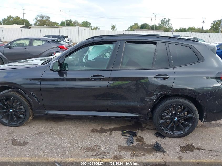 2024 BMW X3 Sdrive30I VIN: 5UX43DP06R9W87725 Lot: 40810627