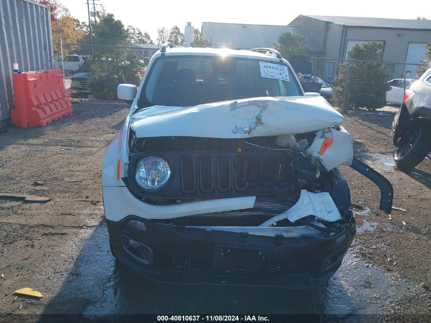 2017 Jeep Renegade Latitude 4X4 VIN: ZACCJBBB7HPF65291 Lot: 40810637