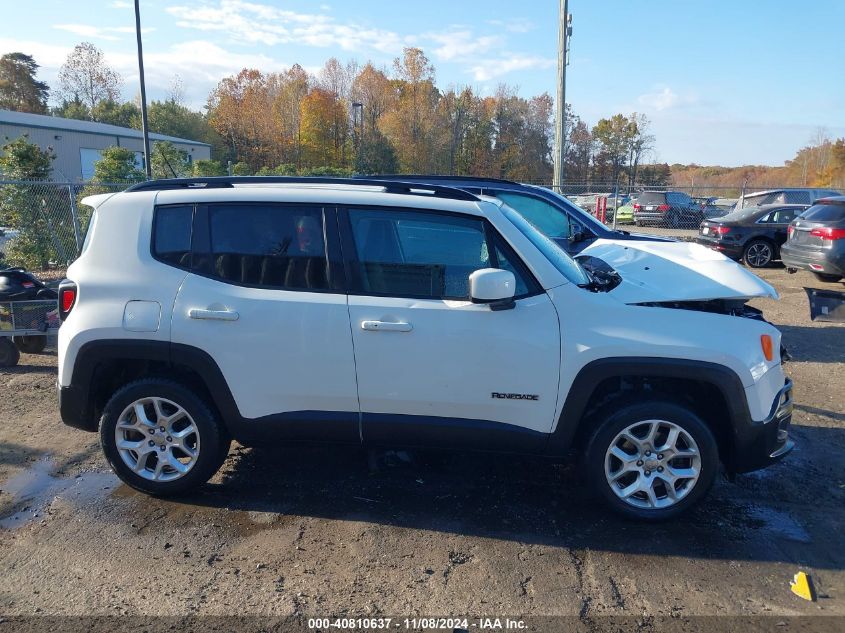 2017 Jeep Renegade Latitude 4X4 VIN: ZACCJBBB7HPF65291 Lot: 40810637