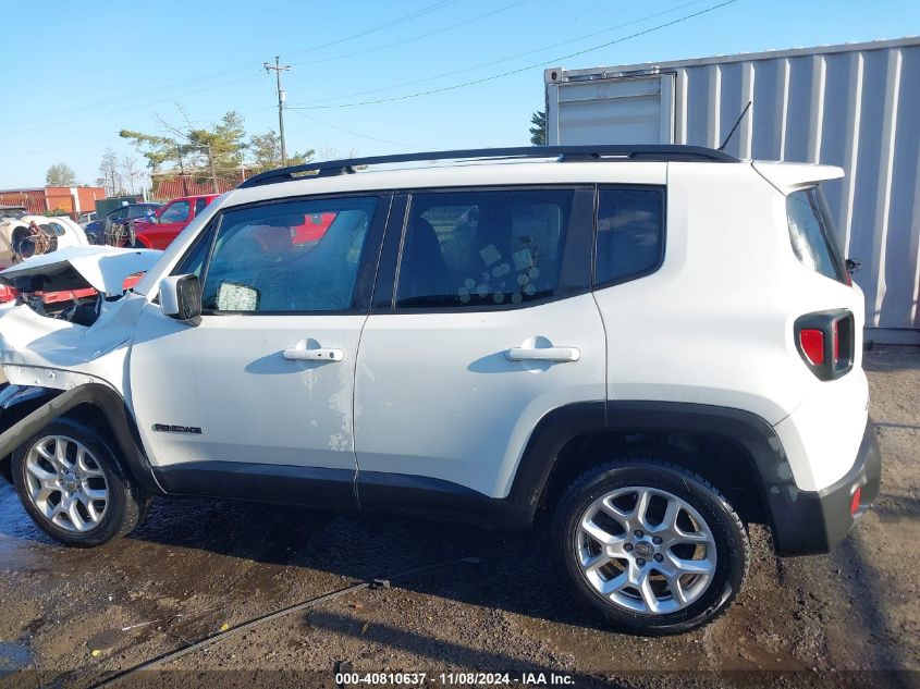 2017 Jeep Renegade Latitude 4X4 VIN: ZACCJBBB7HPF65291 Lot: 40810637