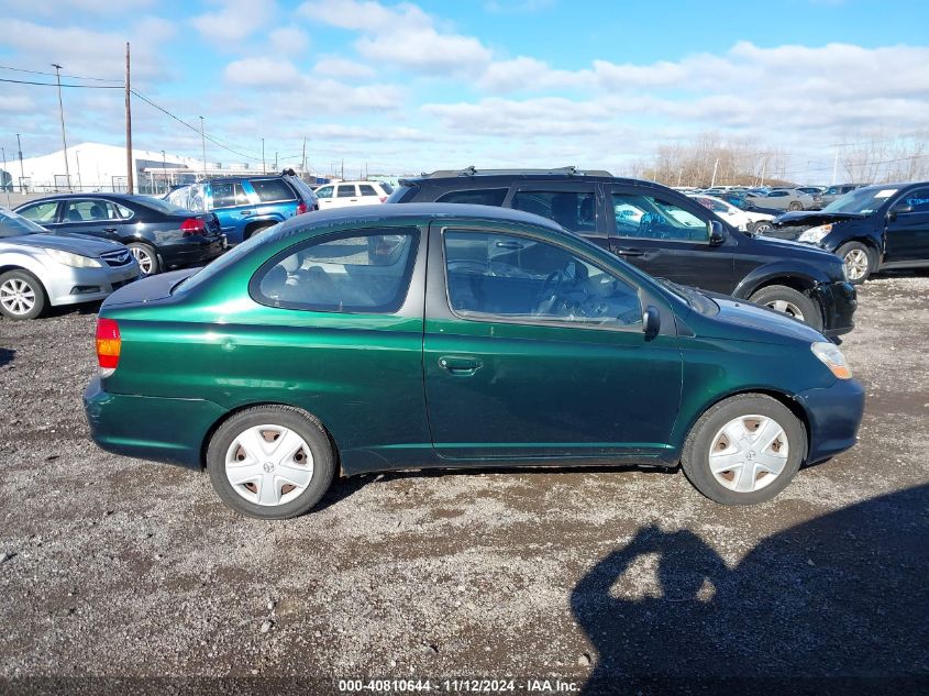 2003 Toyota Echo VIN: JTD8T123830313018 Lot: 40810644