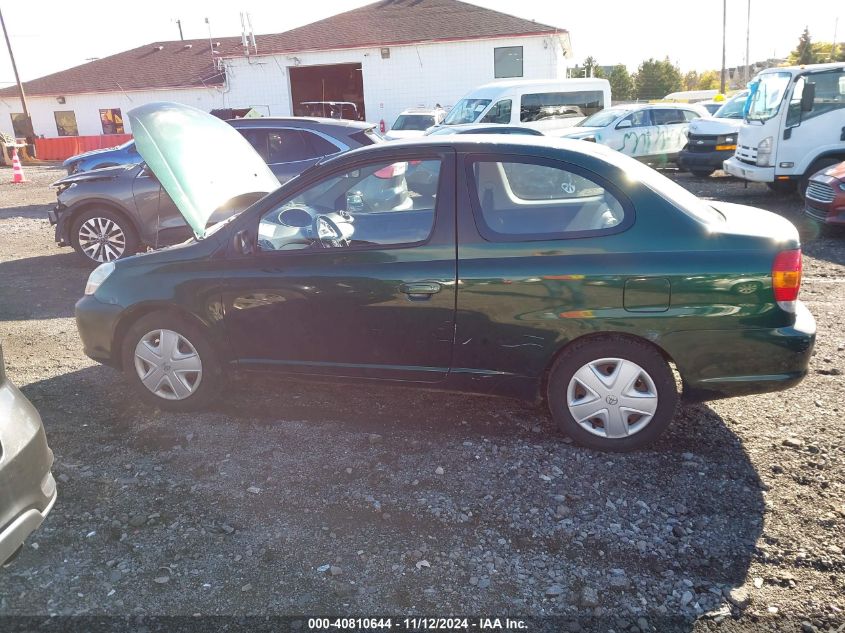 2003 Toyota Echo VIN: JTD8T123830313018 Lot: 40810644