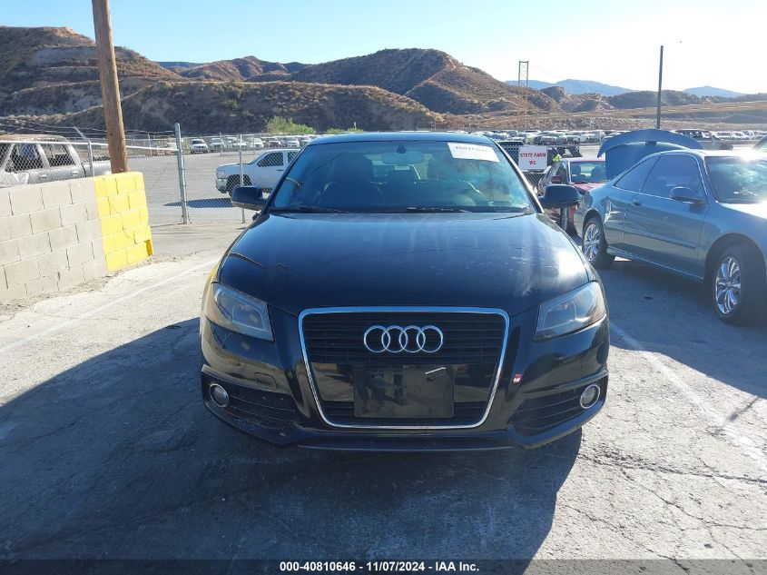 2012 Audi A3 2.0T Premium VIN: WAUKEAFM1CA115261 Lot: 40810646