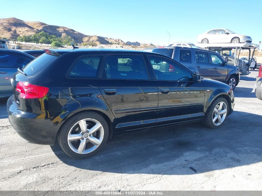 2012 Audi A3 2.0T Premium VIN: WAUKEAFM1CA115261 Lot: 40810646