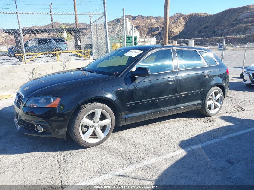 2012 Audi A3 2.0T Premium VIN: WAUKEAFM1CA115261 Lot: 40810646