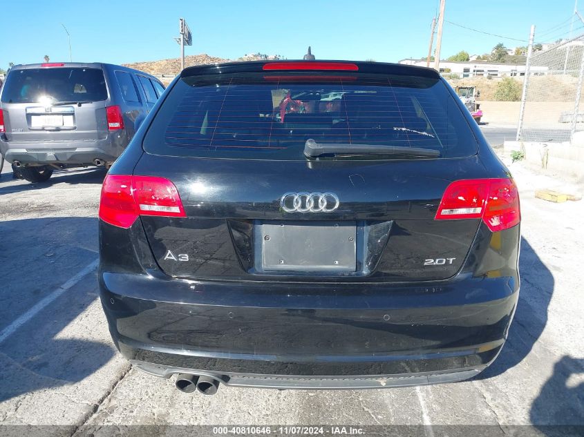 2012 Audi A3 2.0T Premium VIN: WAUKEAFM1CA115261 Lot: 40810646