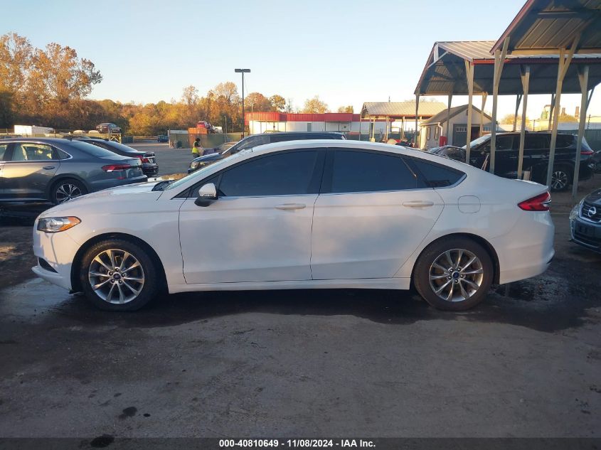 2017 Ford Fusion Se VIN: 3FA6P0H72HR144769 Lot: 40810649