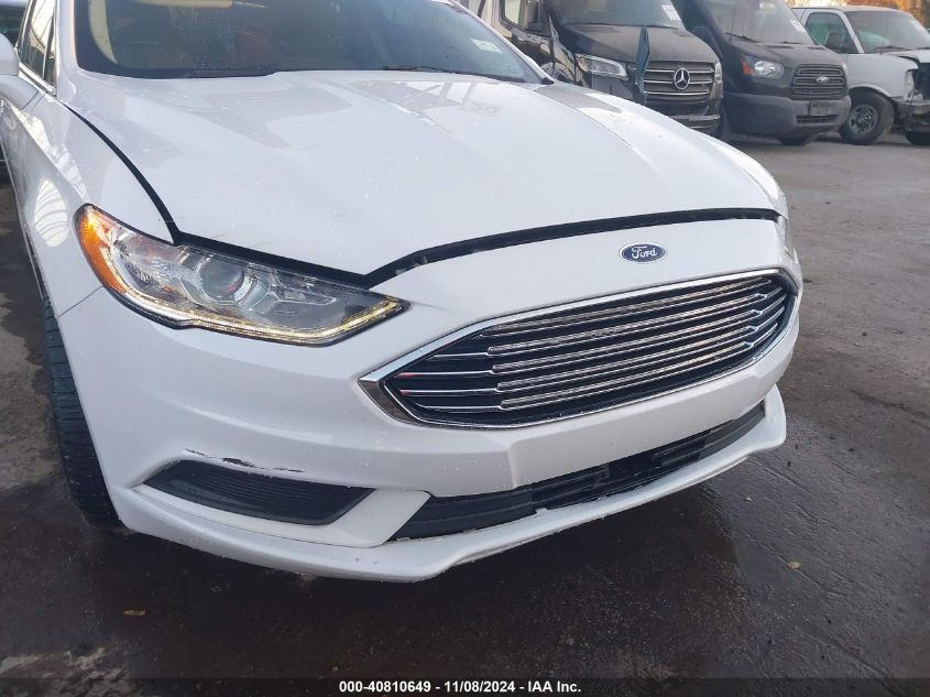 2017 Ford Fusion Se VIN: 3FA6P0H72HR144769 Lot: 40810649