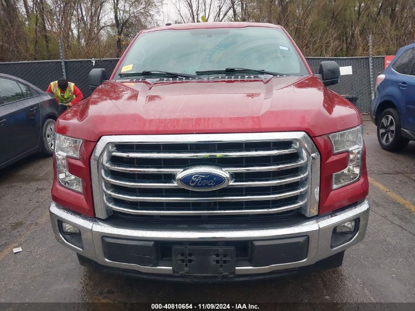 2017 Ford F-150 Xlt VIN: 1FTEW1CP6HKE12667 Lot: 40810654