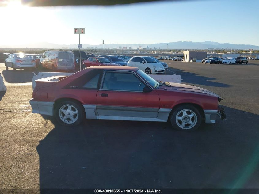 1991 Ford Mustang Gt/Cobra Gt VIN: 1FACP42E2MF185511 Lot: 40810655