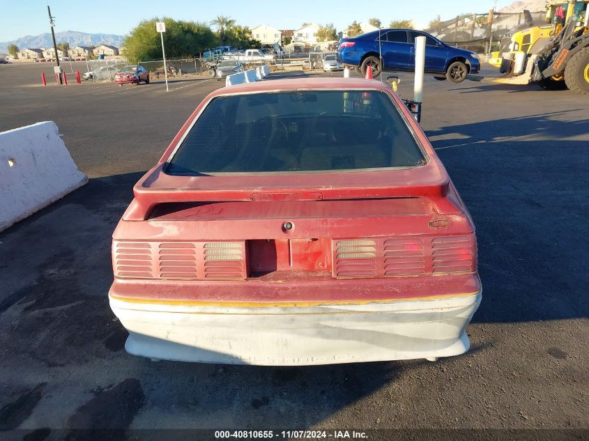 1991 Ford Mustang Gt/Cobra Gt VIN: 1FACP42E2MF185511 Lot: 40810655