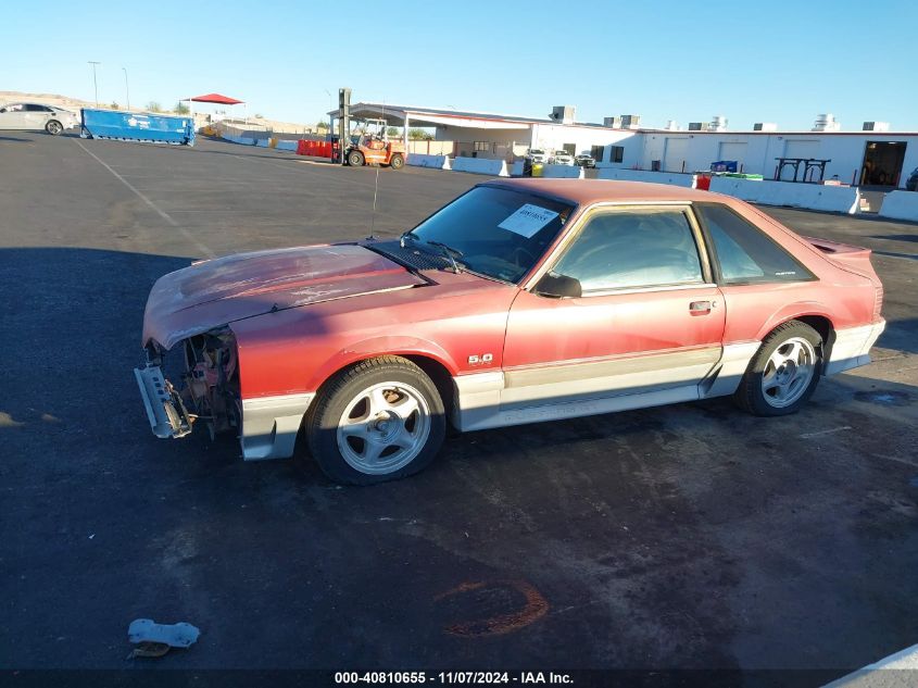 1991 Ford Mustang Gt/Cobra Gt VIN: 1FACP42E2MF185511 Lot: 40810655