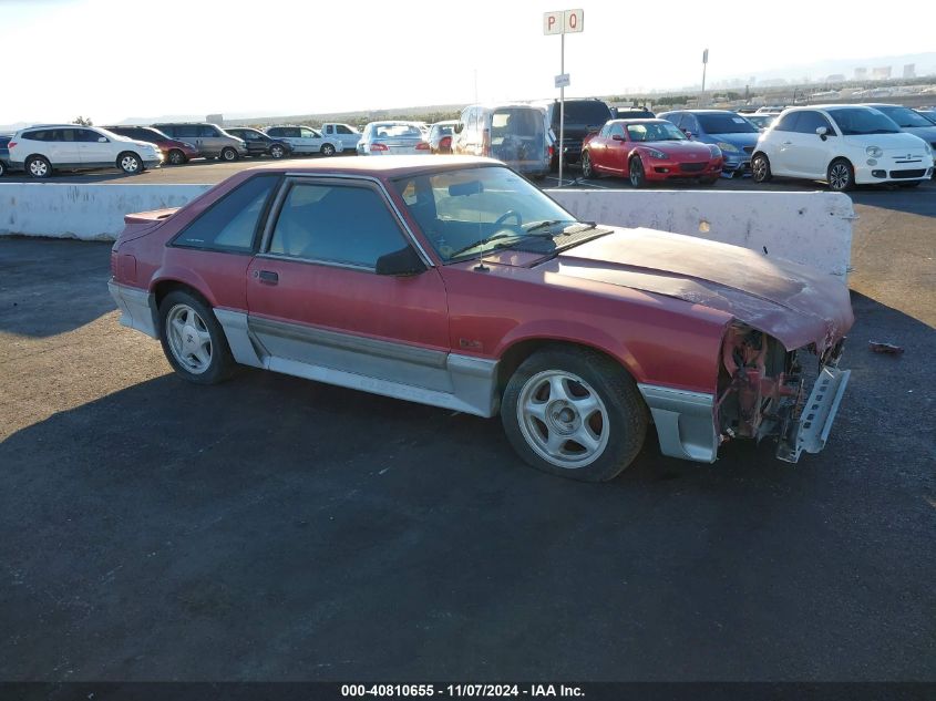 1991 Ford Mustang Gt/Cobra Gt VIN: 1FACP42E2MF185511 Lot: 40810655