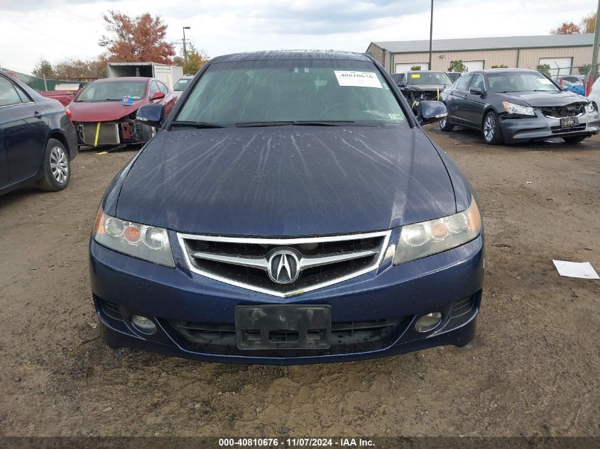 2006 Acura Tsx VIN: JH4CL96876C027742 Lot: 40810676