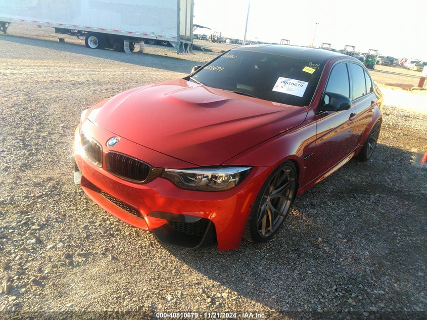 Vin: wbs8m9c54j5l71677, lot: 41300245, bmw m3 20182