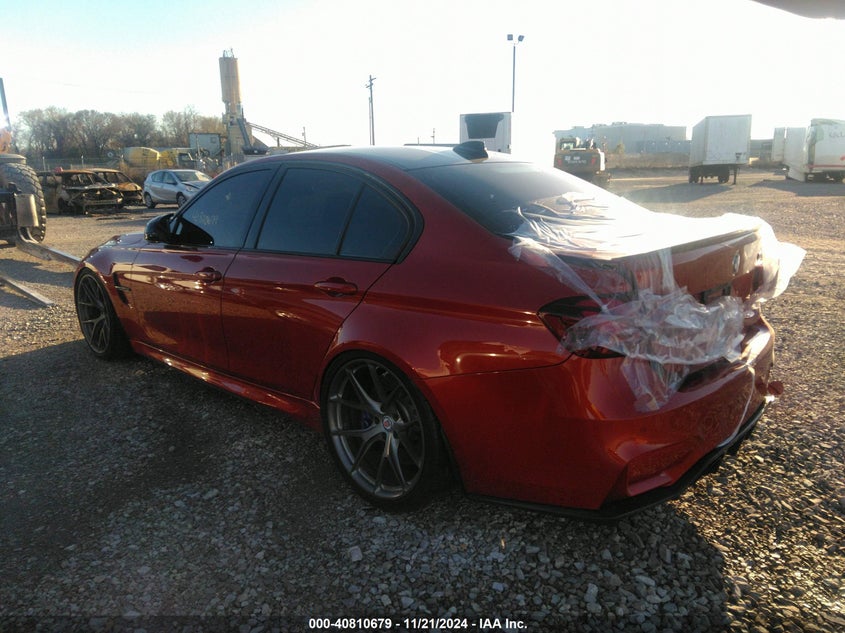 Vin: wbs8m9c54j5l71677, lot: 41300245, bmw m3 20183